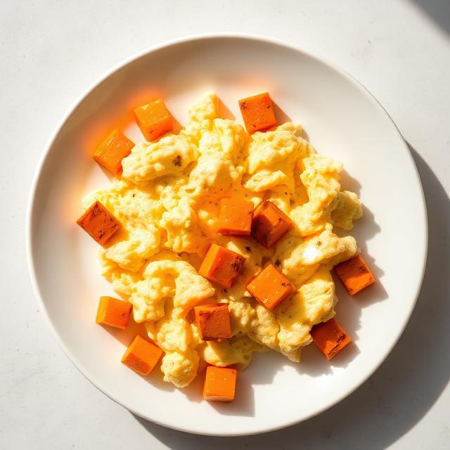 Huevos Revueltos con Calabaza